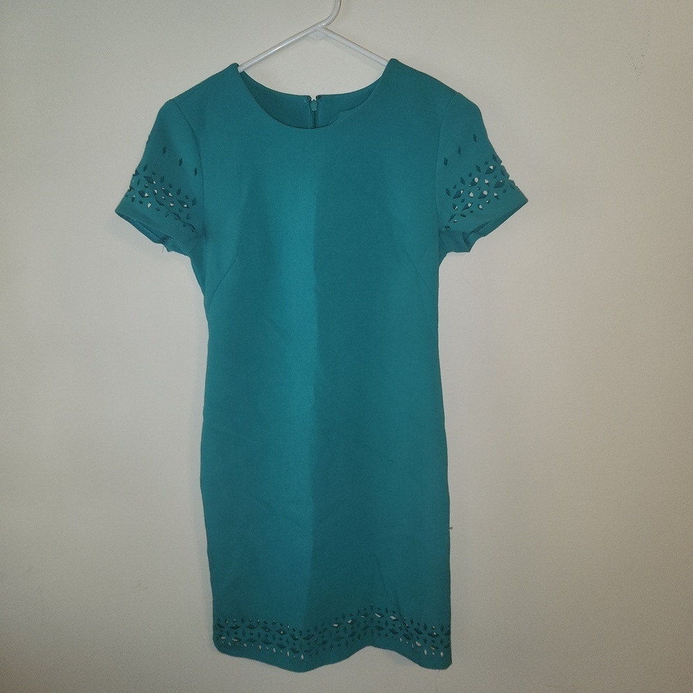 Banana Republic Teal Midi Dress
